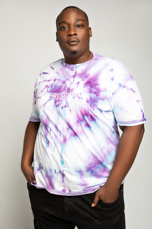 Custom Tie-Dye Suicide Awareness Tee - This Shirt Saves Lives