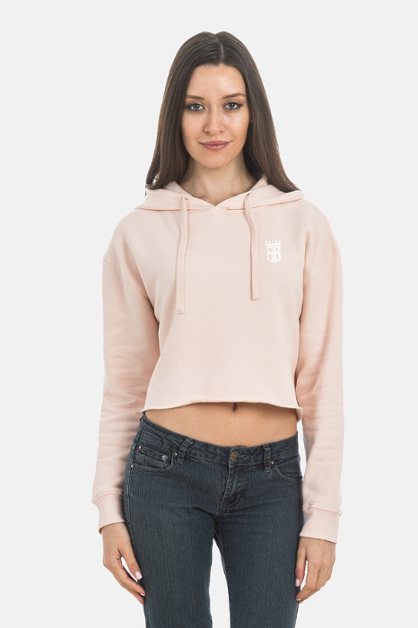 Long Crop Hoodies
