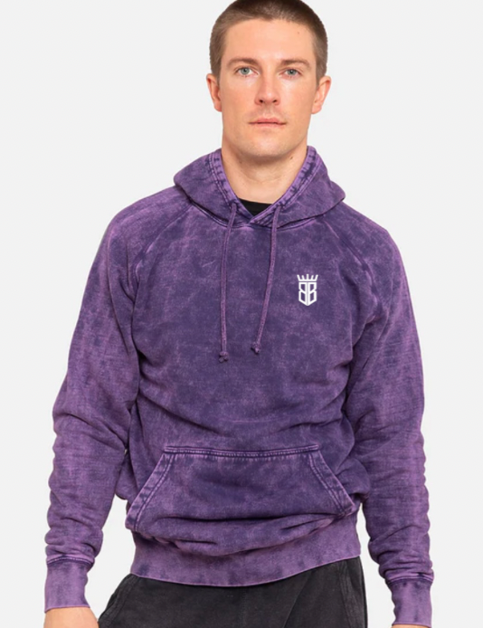 Purple discount velour hoodie