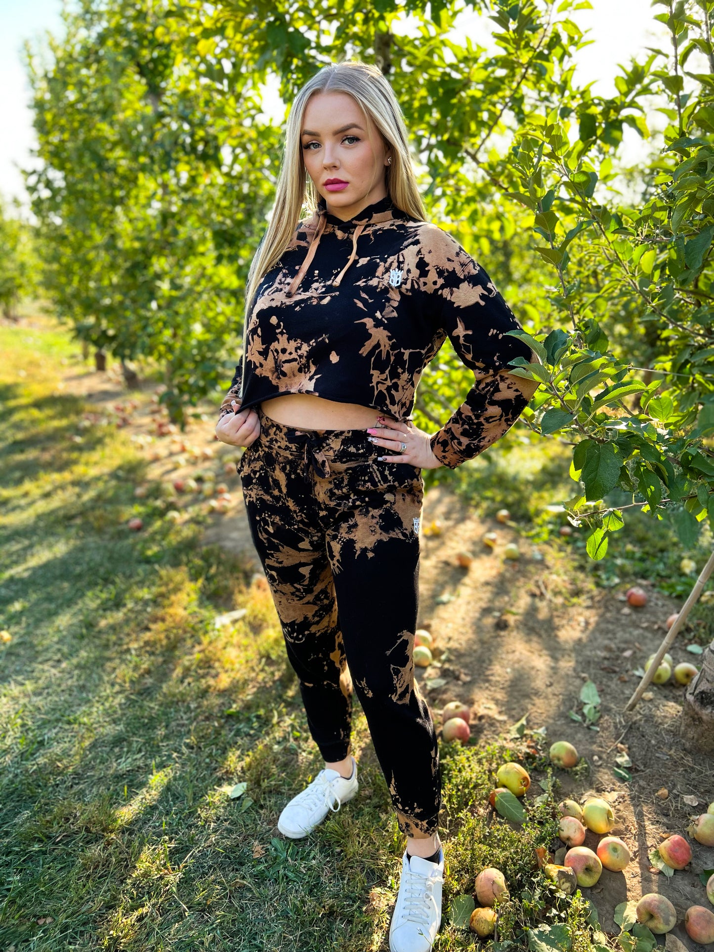 Long Crop Hoodies