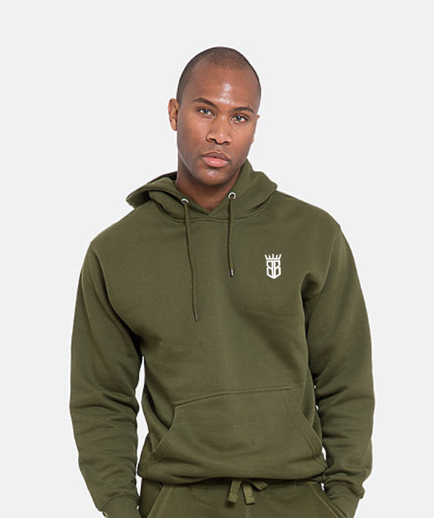 Essential hoodie discount olive