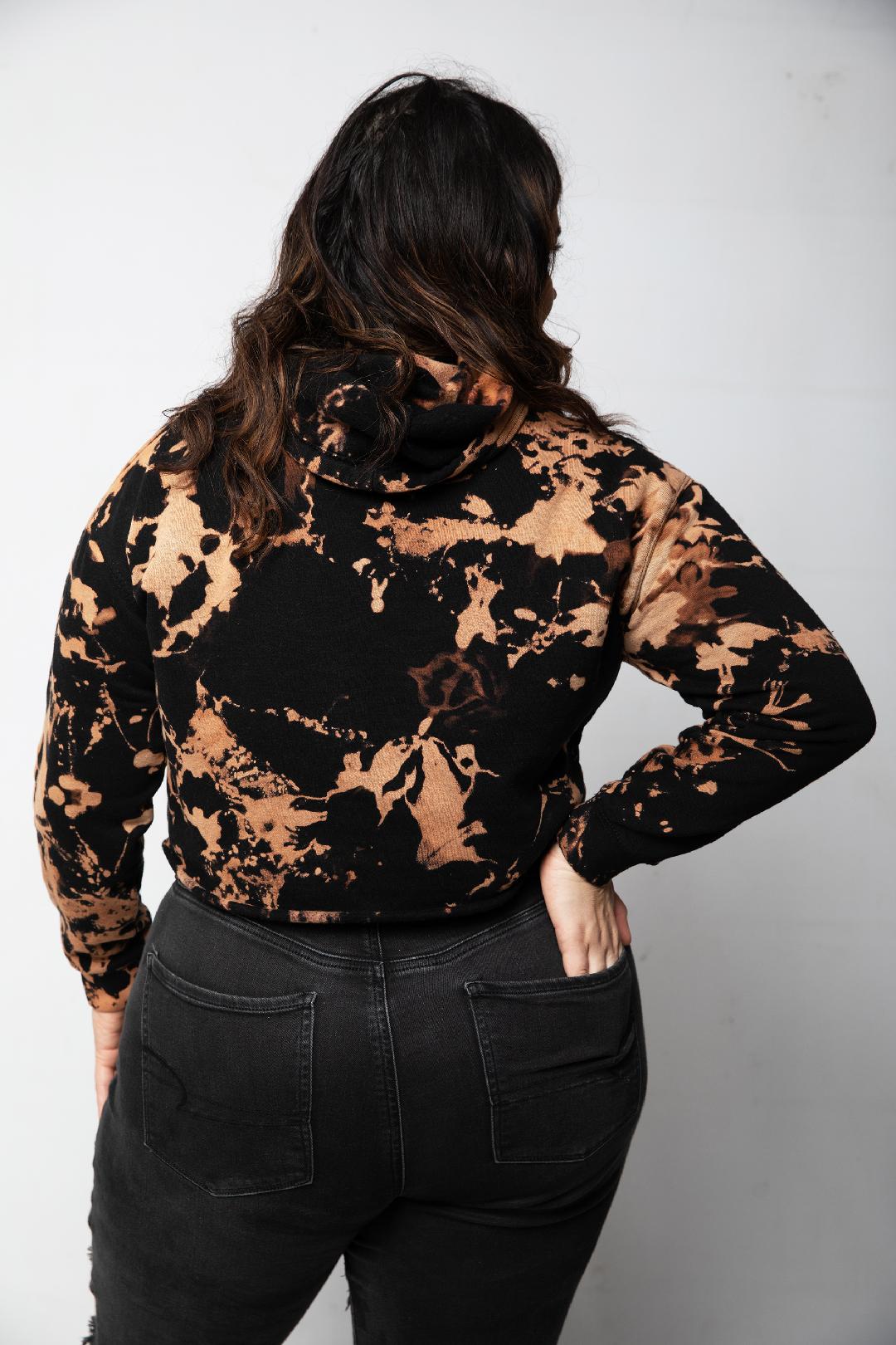 Long Crop Hoodies