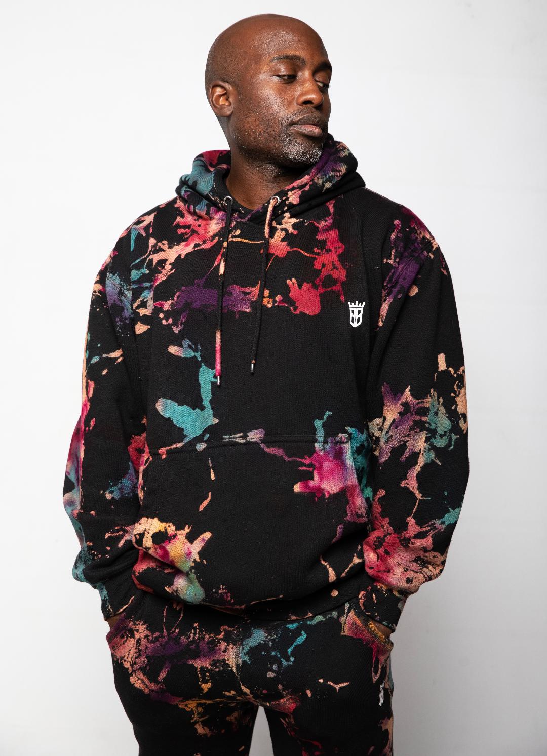 Vibrant Black Hoodie