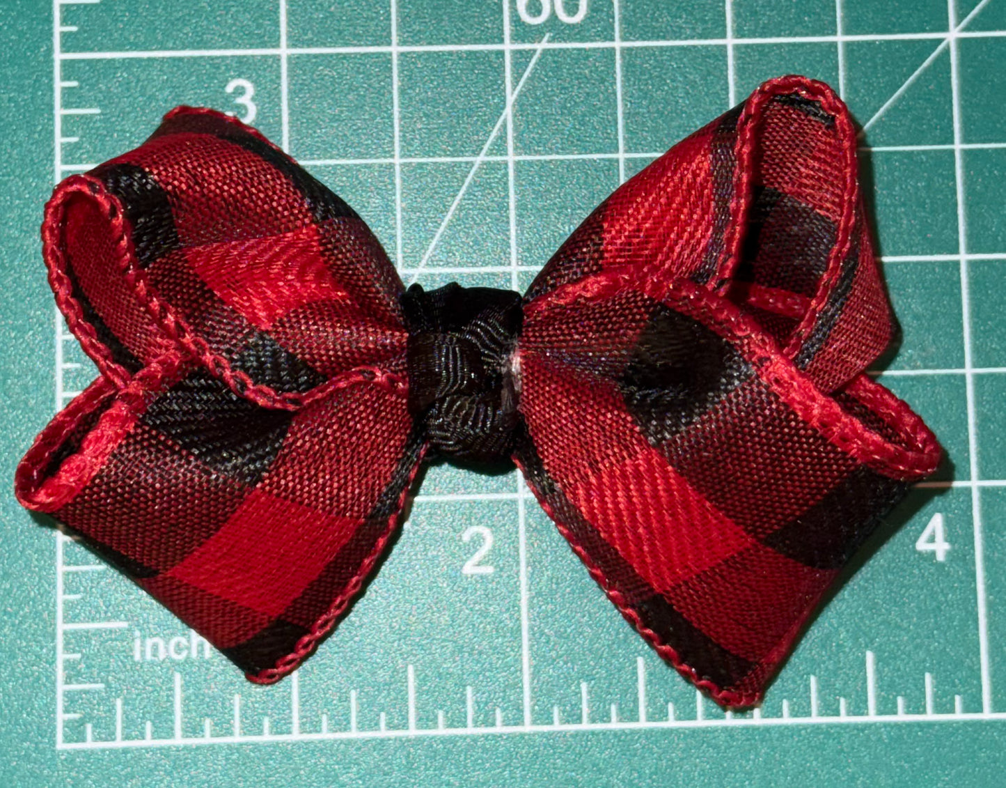 Buffalo Print Bow