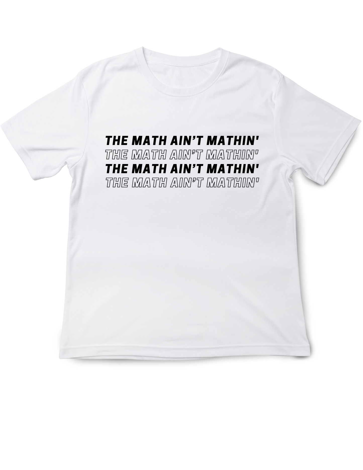 The Math Ain't Mathin'