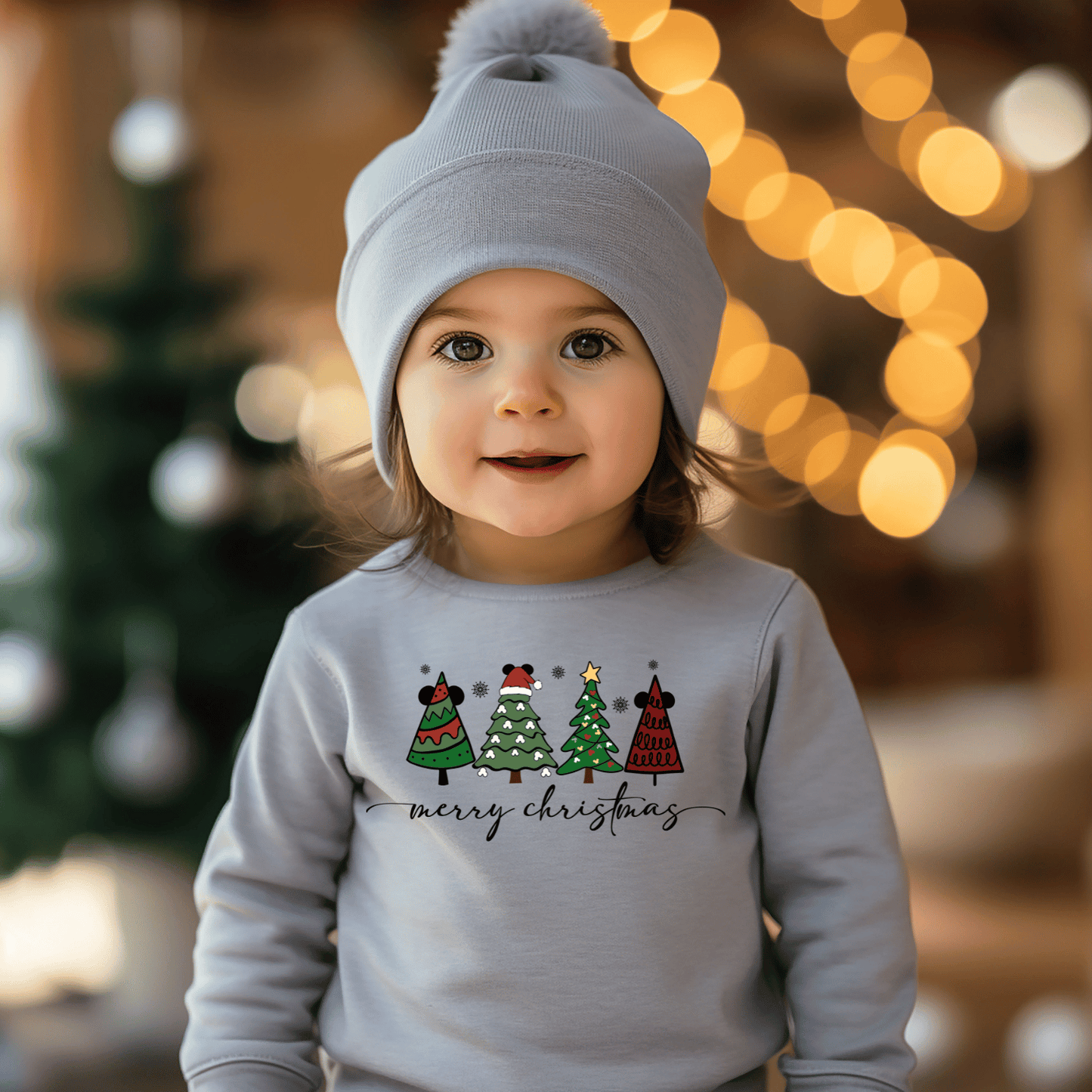 Mickey Mouse Merry Christmas Toddler/Kid Sweatshirt