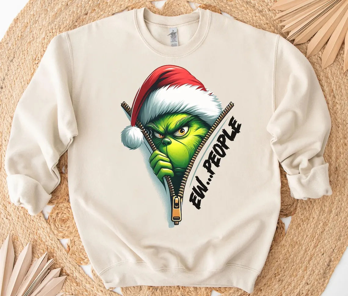 Ew People Grinch Sweatshirt