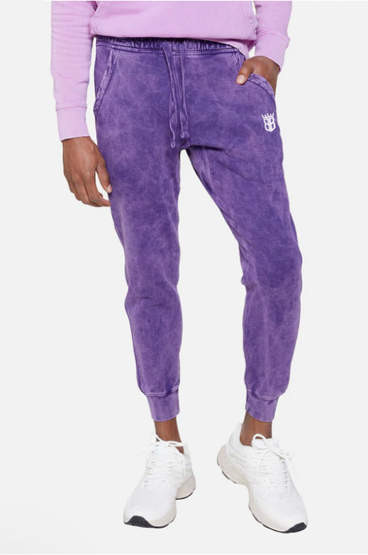 Purple Essential Joggers
