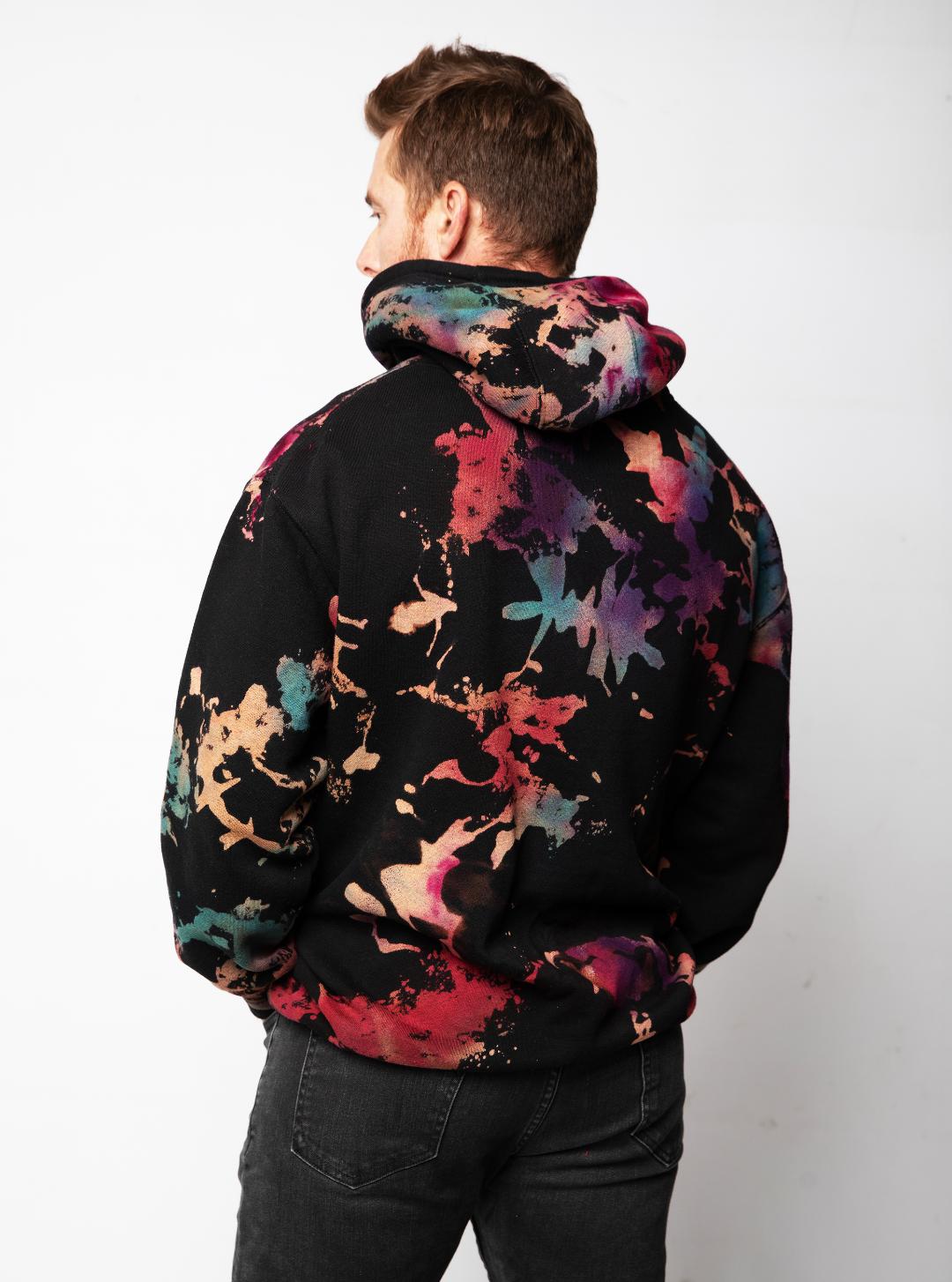 Vibrant Black Hoodie