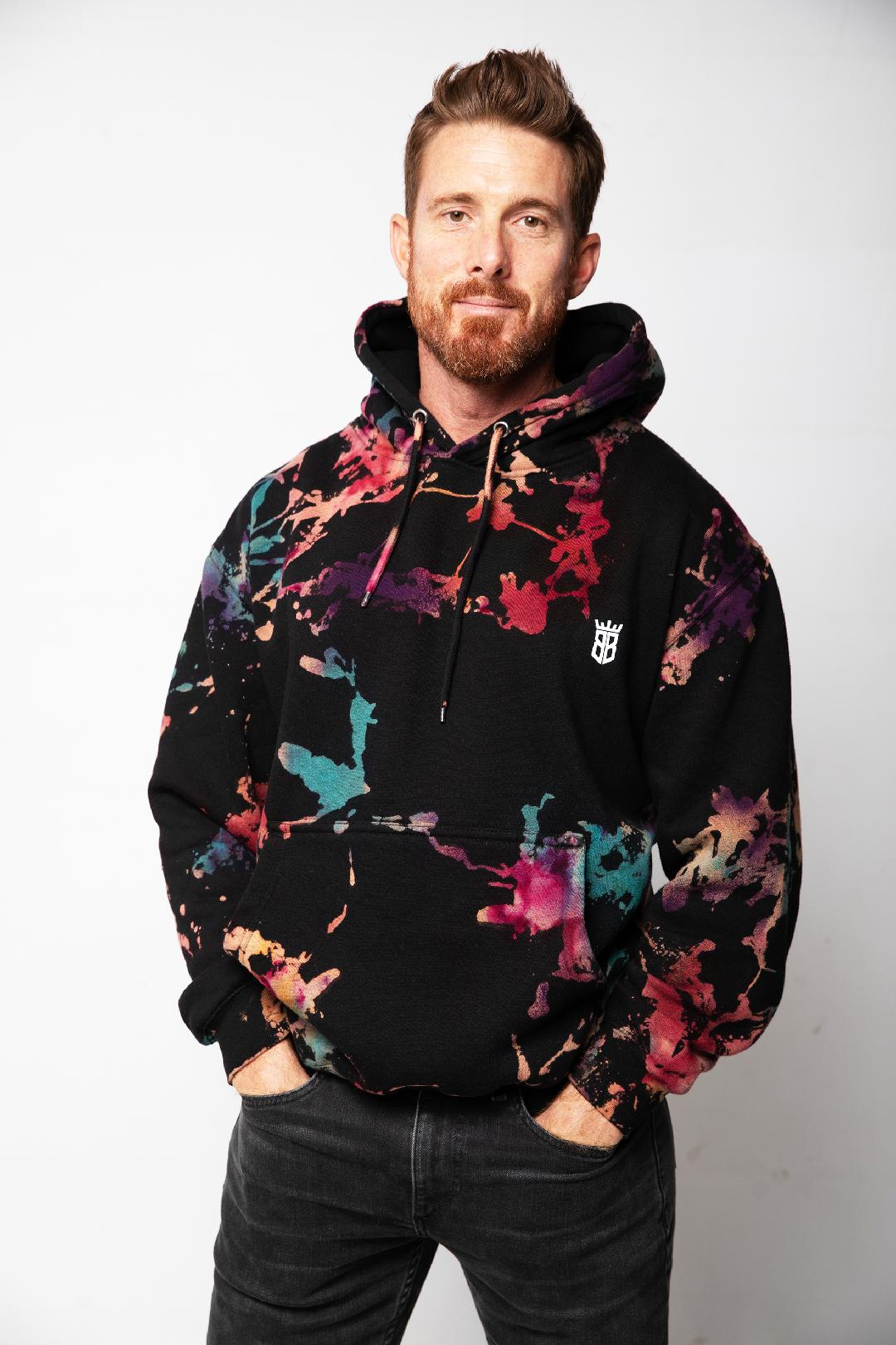 Vibrant Black Hoodie