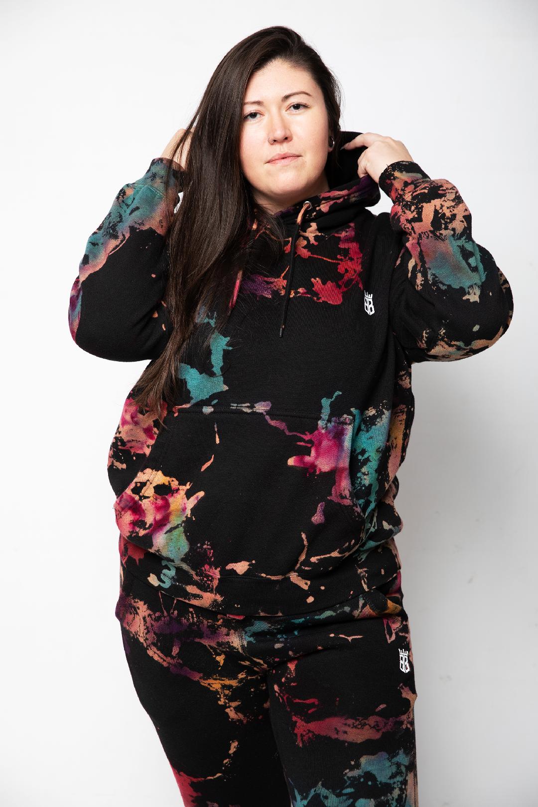 Vibrant Black Hoodie